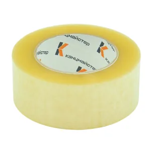 Скотч пакувальний "Канцмайстер" /KT95045/ 48мм*200ярд (40мкм) прозорий (6/36)