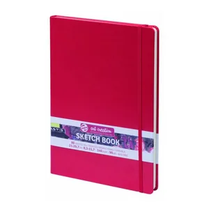 Sketchbook "Royal Talens Art Creation" A4/80 sheets. /596/ 140g/m, red (1/10)