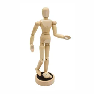 Mannequin (man) wood, with magnets, height 30.48 cm., (16225), D.K.ART & CRAFT