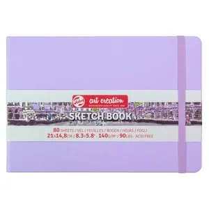 Скетчбук "Royal Talens Art Creation" А5/80арк. /029/ 140г/м2, Pastel Violet (1/60)