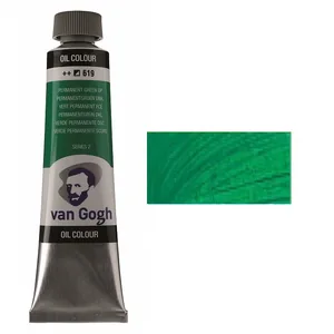 Oil paint VAN GOGH, (619) Perm. dark green, 40 ml, Royal Talens (1/3)