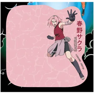 Paper with adhesive layer 70*70 mm "Kite" /NR23-298-2/ 50 sheets "Naruto" (1/24/576)