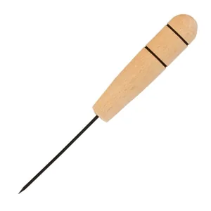 Шило канцелярське "BuroMAX" /BM.5550/ дерев.ручка, довж.голки 6 см, 10шт/уп. (10)
