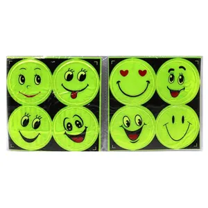 Reflective stickers "JO" /5482IMG/ "Smile" (100)