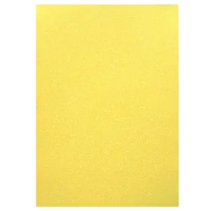 Flexica (foamiran) "JO" /17IA4-7121/ EVA 1.7mm A4 IRIDESCENT "Pale yellow" 10 pcs/pack (1/96)