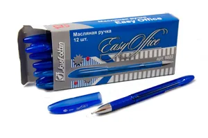 Ballpoint pen "JO" 5102 "Easy Office" BLUE, made of rubber. flu, 0.7 mm (12/144)