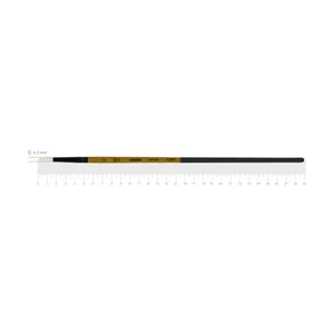Round bristle brush "ROSA" AMBER 2306R, No. 2, d.r. (1/12)