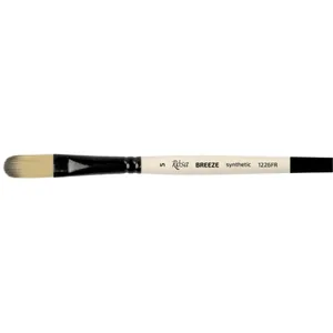 Oval synthetic brush "ROSA Studio" BREEZE /1226FR/ No. 5, k.r. (1/10)