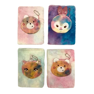 Блокнот пухнастий А5/80  "JO" /MRB2338-9/ "Animals" 70гр, мікс (1/100)