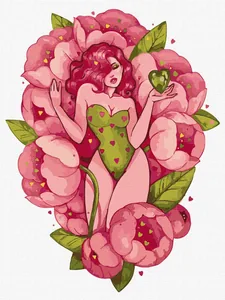 Painting by numbers "Ideyka" /KHO5090/ "Tenderness of spring" 30*40 cm