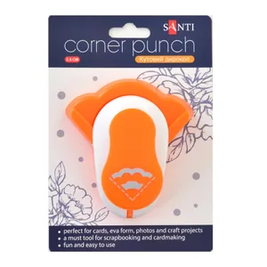 Corner hole punch "Santi" /240195/ "8" 2.5 cm (1/16/96)
