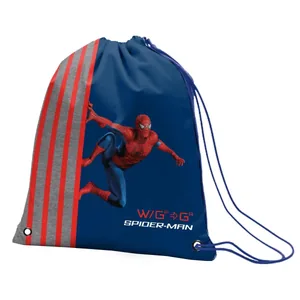 Shoe bag "YES" /558772/ SB-10 "Marvel.Spiderman", blue (1/50)