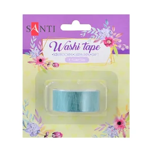 Decorative tape "SANTI" /742206/ "Flashing lights" 1.5cm*5m (1/50/500)