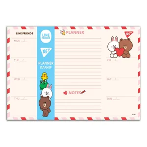 Планінг 30*21см "Yes" /252177/ "Line Friends", 52 арк. (5/50)