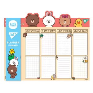 Планінг 34,5*28,2см "Yes" /252176/ "Line Friends", 52 арк. (5/40)