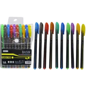 A set of gel pens aromatic /905-10/ 10 col., with a gloss of 1 mm (1/24/288)