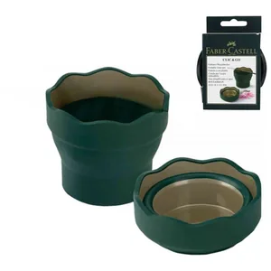 Water glass "Faber-Castell" /181520/ CLIC&GO green (1/6)