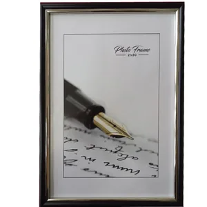 Photo frame 30*40 "33 Amigos" /3040-LA-112/ black with silver, baguette 1515 semicircular (1/18)