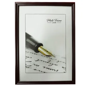 Photo frame 21*30 "33 Amigos" /2130-LA-141/ brown, baguette 1515 semicircular (1/36)