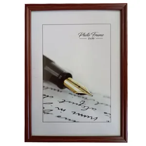 Photo frame 21*30 "33 Amigos" /2130-LA-110/ brown, baguette 1515 semicircular (1/36)