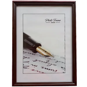 Photo frame 15*21 "33 Amigos" /1521-LA-103/ brown, baguette 1515 semicircular (1/24)