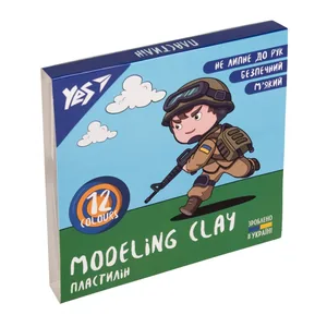 Plasticine 12 pcs. 240g "Yes" /540638/ "Avengers" (1/20)
