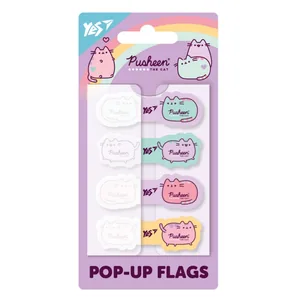 Index registers "YES" /170426/ PLASTIC, Pop-up "Pusheen", 80 pcs (1/24/288)