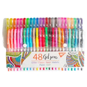 Set of gel pens "YES" 48 pcs. /420436/ (1/18/36)