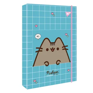 Папка для зошитів карт. на гумці В5 "Yes" /500239/ "Pusheen" (1/12/48)