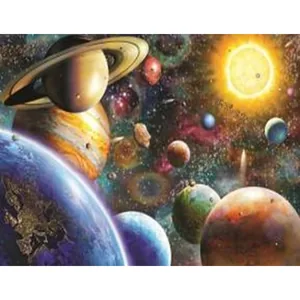 Diamond mosaic "Go to art" /178480/ "Solar galaxy" 40*50 cm