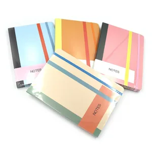 Notebook 14.5*21/80 sheet "JO" /NC5018/ on "Notebook" rubber band, edge 70g, mix (1/16/96)