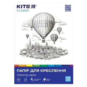 Drawing paper "Kite" /K-269/ A4/10 sheets. 200g/m2, Classic (67723) (1/100)