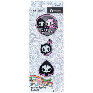 Set of "Kite" patches /TK24-3012-1/ on Velcro, 3 pcs., 3012-1 Tokidoki (66910) (1/132)