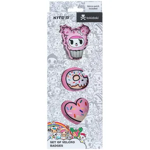Set of "Kite" patches /TK24-3012-2/ on Velcro, 3 pcs., 3012-2 Tokidoki (66911) (1/132)