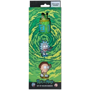 Набір нашивок "Kite" /RM24-3012/ на липучці, 3 шт., 3012 RM Rick & Morty (66902) (1/132)