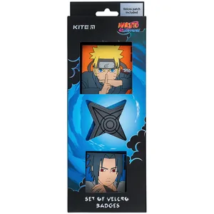 Set of "Kite" patches /NR24-3012-1/ Velcro, 3 pcs., 3012-1 Naruto Shippuden (66915) (1/132)