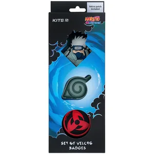 Set of "Kite" patches /NR24-3012-2/ Velcro, 3 pcs., 3012-2 Naruto Shippuden (66916) (1/132)