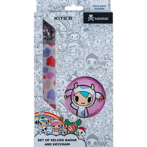 Набір нашивка та підвіска "Kite" /TK24-3010-1/ на липучці, 2 шт., 3010-1 Tokidoki (66920) (1/176)