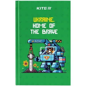 Notebook A6/80 "Kite" /K24-199-4/ tv. cover, #, UA-4 (1/10)