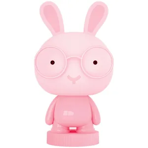 Світильник-нічник /K24-490-1-2/ LED з акумулятором Bunny, рожевий 19x15,3x34,5 см (1/12)