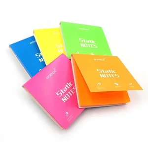 Paper for notes "JO" /STA-03/ static Wornda NEON 100 pcs., 75*75mm, mix (1/24/100/600)