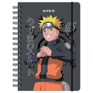 Notebook A5/80 sheets. "Kite" /NR24-190/ # on spiral "Naruto Shippuden" (1/10/20)