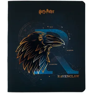 Student's notebook "Kite" 48 sheets # /HP24-259/ "Harry Potter" soft touch + UV varnish (10/200)