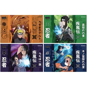 Notebook for drawing A4/12 sheets. "Kite" /NR24-241/ bracket, Hebrew varnish + UV varnish, Naruto Shippuden (20/160)