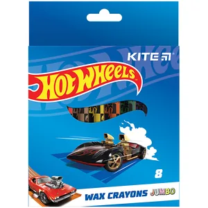 Wax chalk "Kite" /HW24-076/ Jumbo, 8 col. "Hot Wheels" (12/144)