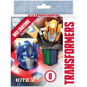 Wax chalk "Kite" /TF24-076/ Jumbo, 8 col. "Transformers" (12/144)