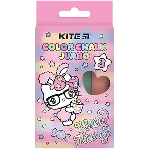 Colored chalk 3 colors. "Kite" /HK24-077/ Jumbo "Hello Kitty" (1/20/120)