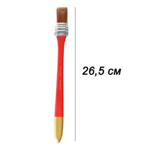 Brush nylon "Art Nation" No. 2 /BR5627-2/ flat fleece 26.5*2 cm (1/24)