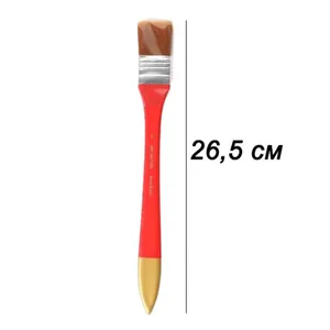 Brush nylon "Art Nation" No. 3 /BR5627-3/ flat fleece 26.5*3 cm (1/24)