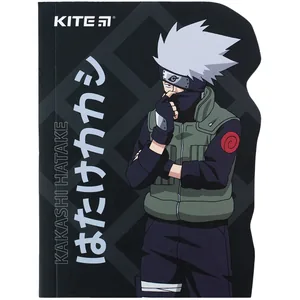 Notebook A6/60 sheets. "Kite" /NR24-223/ # glue, die cut "Naruto Shippuden" (1/50)